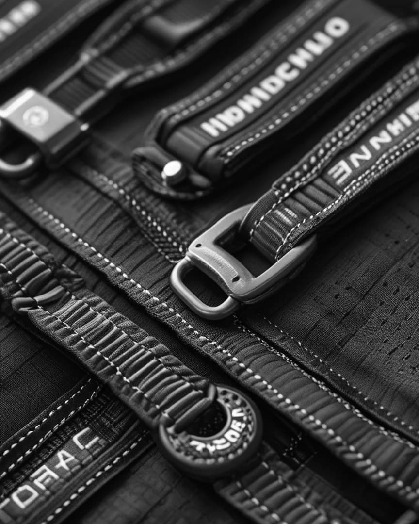 Material study: technical textile and hardware