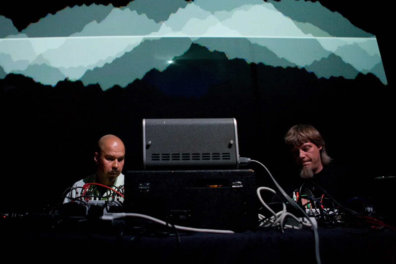 Pan Sonic live, 2006.